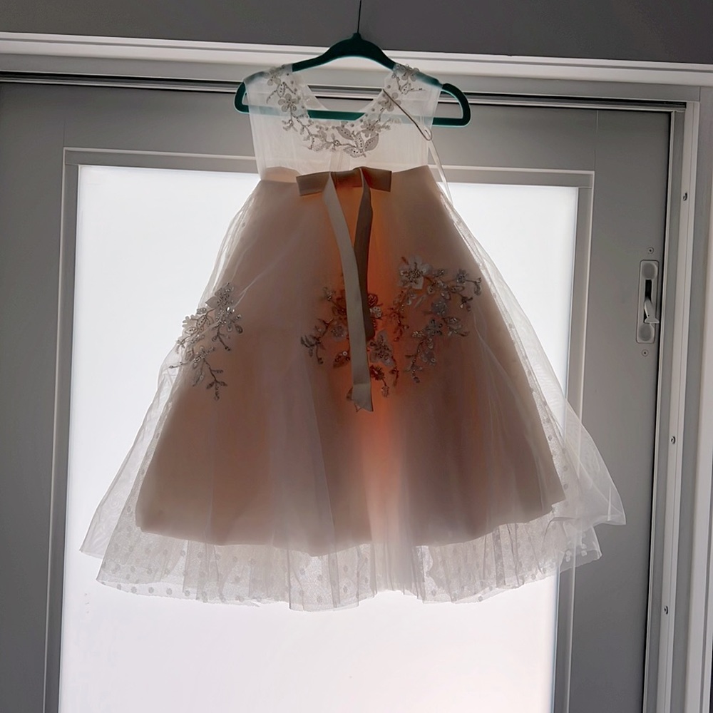 Girls size 4-5 formal dress